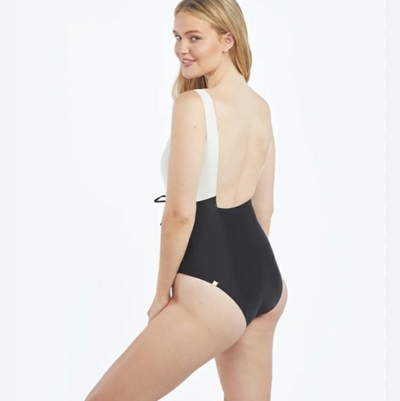 Summersalt Swimsuit Tie Waist Backflip One Piece - Picture 2 of 9